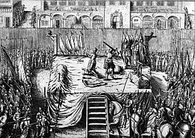 Excution des comtes d'Egmont et de Hornes